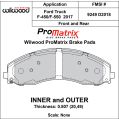 Bremsbeläge Wilwood 150-D2018K PM ProMatrix D2018 Street Performance Racing Pads .807-2