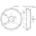 Wilwood 170-12845 Big Break Hat Flared Bell Bremsscheiben-Topf-2