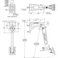 Wilwood 340-16381 Schwenkbar montiertes Kupplungs-/Bremspedal 6.25-7:1 Single M/C-2