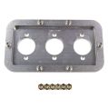 Wilwood 340-16382 Schwenkbar montiertes Brems- und Kupplungspedal 5.5-6.25:1 Triple M/C-2