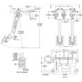 Wilwood 340-16382 Schwenkbar montiertes Brems- und Kupplungspedal 5.5-6.25:1 Triple M/C-3