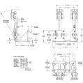 Wilwood 340-16606 Floor Mount Brake and Clutch Pedal-2