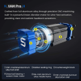 Pedale mit haptischem Reaktor für Vibrationsrückmeldung SIMSONN VAM Pro Linearmotor Simulator Simracing 2er Pack mit Netzteil-4
