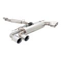 Auspuffanlage XForce mit Varex-Schalldämpfer for Volkswagen GOLF 2018- R MK 7.5 Edelstahl-1
