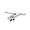 Auspuffanlage XForce mit Varex-Schalldämpfer for Audi S3 2013-2020 8V SEDAN Edelstahl-1