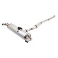 Exhaust system XForce with Varex muffler for Mercedes-BENZ AMG A45 2012-2018 W176 HATCH stainless steel-1