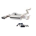 Exhaust system XForce with Varex muffler for BMW Series 1 2011-2014 F20 125i stainless steel-1
