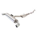 Auspuffanlage XForce mit Varex-Schalldämpfer for Toyota YARIS 2021- GR Edelstahl-1