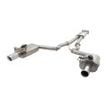 Exhaust system XForce with Varex muffler for Ford Mustang 2015-2017 GT Fastback 5.0L stainless steel-1