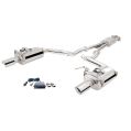 Auspuffanlage XForce mit Varex-Schalldämpfer for Ford MUSTANG 2015-2017 CONVERTIBLE GT 5.0L V8 Edelstahl-1
