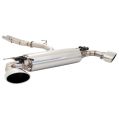 Exhaust system XForce with Varex muffler for Audi RS3 2017- 8V SEDAN stainless steel-1