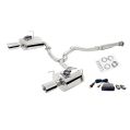 Auspuffanlage XForce mit Varex-Schalldämpfer for Subaru FORESTER 2009-2012 DIESEL (SH) Edelstahl-1