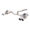 Exhaust system XForce with Varex muffler for Subaru IMPREZA 2011-2014 WRX SEDAN (G3) S2 stainless steel-1