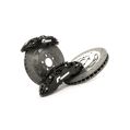 RacingLine Stage 2 Evo Big Brake Kit 330mm 4 Pot für VW Polo 6R 6C Seat Ibiza 6J Audi S1 Schwarz-1