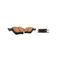 RacingLine RP700 Bremsbelagsatz Hinterachse 300mm Smaller Rear non-vented Non Performance Pack eg für VW Golf 7 GTI-1