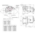 Wilwood 120-17014 Electric Parking Brake Schwimmhalterung Bremssattel Rechts 1 Kolben-3