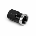 Winters Aluminium-Getriebeabdeckungsmutter schwarz 3/8
