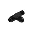 1/8 NPT to AN4 JIC Flare T-PIECE Tree Fuel Oil Adapter Black-3