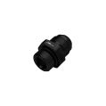 AN-10 AN10 JIC FLARE TO 1/2 STRAIGHT HOSE FITTING ADAPTER Black-1