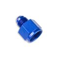 Adapter AN10 female to AN6 male JIC reducer hose fitting Blue-3