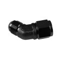 Adapter AN12 45' female-male coupler hose fitting Black-4