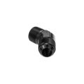 AN4 JIC Flare to 1/4 NPT 45' Straight Hose Fitting Adapter Black-3