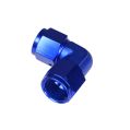 Weiblich zu weibliche Nippel 90' AN6 Blau-4