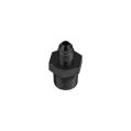 AN8 - 3/4 NPT-Fitting Adapter Mänlich-Mänlich Schwarz-3