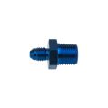 AN8 - 3/4 NPT-Fitting Adapter Mänlich-Mänlich Blau-1