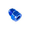 Adapter AN8 male to AN6 female JIC reducer hose fitting Blue-2