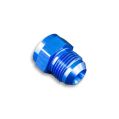 Adapter AN8 male to AN6 female JIC reducer hose fitting Blue-3
