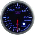 Auto Gauge Boost-Anzeige Blau-2