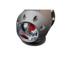 Blow off SSQV 3 HKS style Silber-4