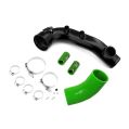 Charge pipe BMW N54 135i 335i 1M with flange for BOV 50mm Grün-1