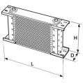 Öl Kühler Setrab Proline 34-reien 330 x 264 mm (235mm)-2
