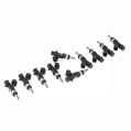 Deatschwerks Bosch EV14 Einspritzdüse set 10 teilig 600cc/min für BMW E60/E63/E64 S85 05-10-1