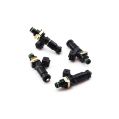 DeatschWerks Bosch EV14 Set mit 4 Einspritzdüsen 1200cc/min für Mitsubishi Eclipse 4G63T 95-99 Lancer EVO 7/8/9 4G63T-1
