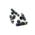 Deatschwerks Bosch EV14 4 fuel injectors kit 525cc/min, 50lb/hr, Standard 48mm-1