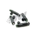 DeatschWerks Set mit 4 Einspritzdüsen 1300cc/min für Mitsubishi Eclipse 4G63T 95-99, Lancer EVO 8/9 4G63T 03-06 (w-1