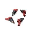 DeatschWerks 4 fuel injectors kit 270cc/min Side Feed, Nissan G20/SR20/200sx/240sx SR20DET/KA24DE 91-98-1