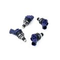 DeatschWerks Set mit 4 Einspritzdüsen 740cc/min Side Feed für Nissan Silvia 200SX S14 & S15 SR20DET-1