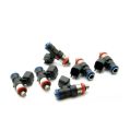 DeatschWerks Set mit 6 Einspritzdüsen 700cc/min, 65lb/hr für Mustang V6 2011+ 3.7L V6, EV14 Universal 40mm-1