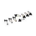 DeatschWerks 8 fuel injectors kit 1800cc/min, low impedance universal-1