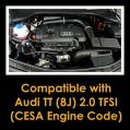 Performance Ansaugschaum-Luftfilter-Kit Ramair JSK-141-BK für Audi TT 8J 2.0 TFSI EA888 CESA-5