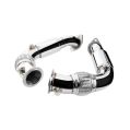 Downpipe BMW E70 X5, x5 50iX, x5 M S63, N63 2008-2013 + Silencer-1