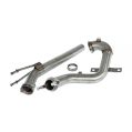 Edelstahl downpipe für VW Polo 6R 1.4 TSi (140BHP) 2009-2017-1
