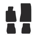 FMIC Performance Premium velor car floor mats for BMW E30 Coupe / Cabrio 1982-1994-6