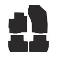 FMIC Performance Premium velor car floor mats for Citroen C-Crosser 2007-2012-6