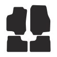 FMIC Performance Premium velor car floor mats for Opel Astra II G 1998-2009-6