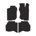 FMIC Performance Premium velor car floor mats for Opel Frontera 145 LWB 1998-2003-6